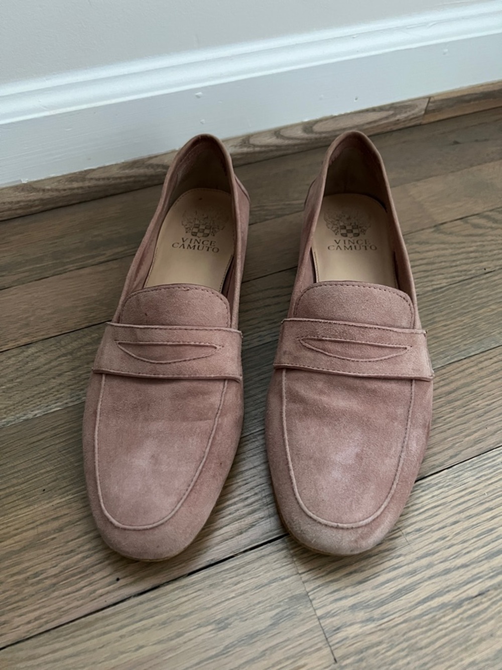 Vince Camuto Blush Loafers Size 8